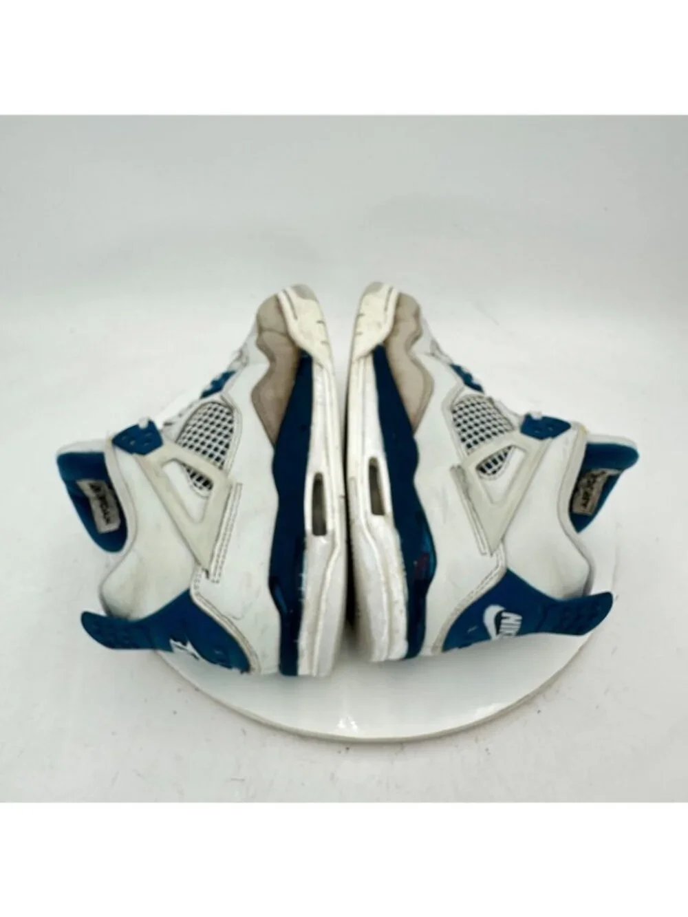 Nike Air Jordan 4 Retro Youth Size 5.5Y women 7 HF4281-141 Industrial Blue Shoes